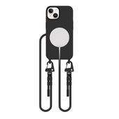 Etui Tech-Protect Magnecklace z Smyczą MagSafe DO iPhone 14 Czarne