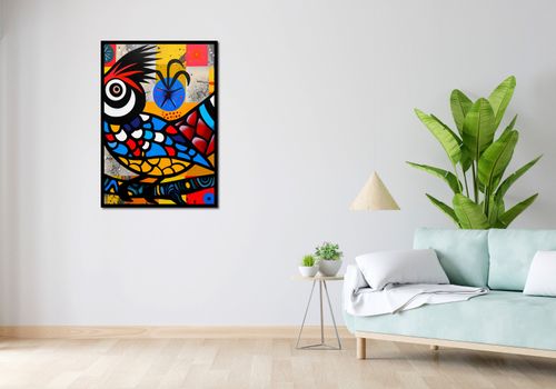 Plakat 70x100cm Ptak Na Wznak na Arena.pl