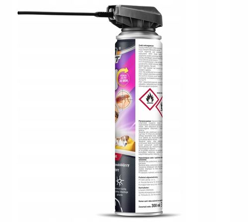 ŚRODEK PREPARAT AEROZOL OPRYSK SPRAY NA RYBIKI PCHŁY NO PEST SNIPER na Arena.pl