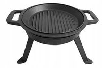 KOCIOŁEK ŻELIWNY 5 L GARNEK Myśliwski Węgierski na Pieczonki OGNISKO GRILL