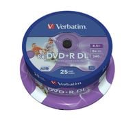 VERBATIM DVD+R DL Photo Printable 8,5GB 8x 10sztuk