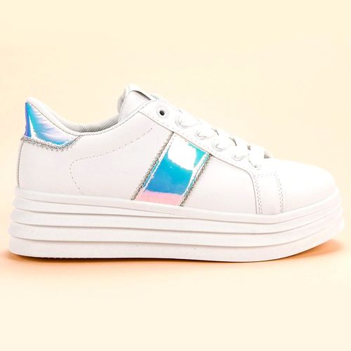 Białe Obuwie Na Platformie r.41 na Arena.pl