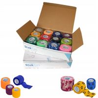 ZESTAW 10 SZTUK BANDAŻY STOKBAN (MIX KOLORÓW)