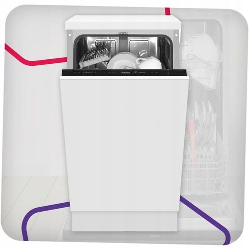 Zmywarka do zabudowy Amica DIM41 45 cm 9 kompletów SteamPower LED na Arena.pl