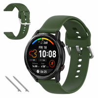 Pasek do Huawei Watch GT Runner 2 opaska silikon na zegarek zielony 20mm