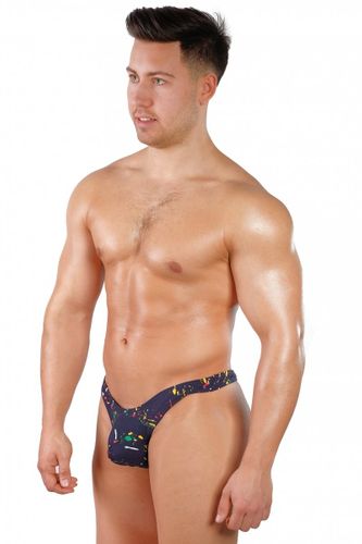 Stringi męskie GMW LITE Splash! Navy L na Arena.pl