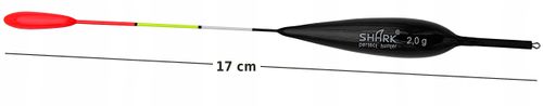 Spławik Przelotowy z BALSY SHARK Perfekt Hunter 2,0 g / 17 cm na Arena.pl