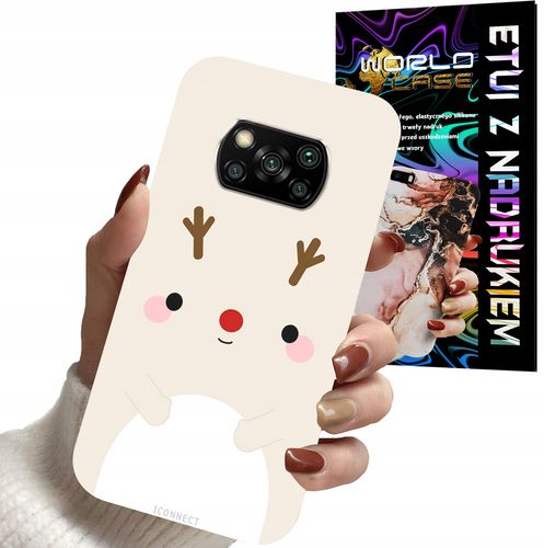 ETUI CASE DO XIAOMI POCO X3 - ŚWIĄTECZNE WZORY RENIFER MIKOŁAJ ŚWIĘTA na Arena.pl