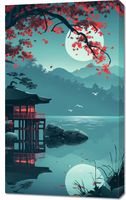 Obraz 60x100cm Japoński Pawilon