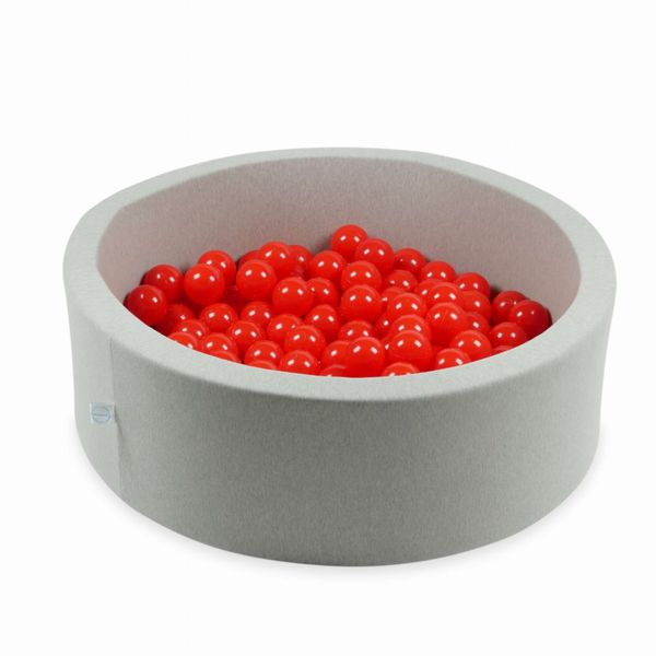 Kulki do zabawy ø7cm 150szt czerwone zdjęcie 3