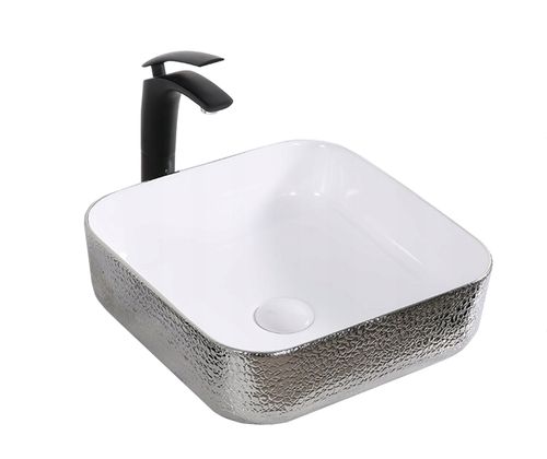 NOWOCZESNA Umywalka Ceramiczna RODO SILVER 3D na Arena.pl