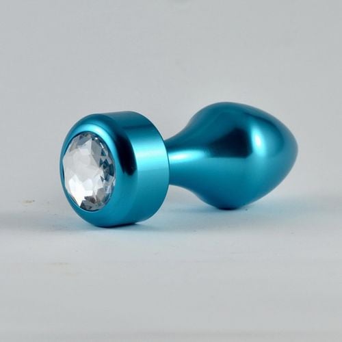 aluminium anal plug blue na Arena.pl