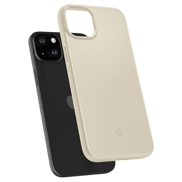 etui ochronne do iphone 15 plus thin fit beżowe zdjęcie 10