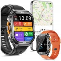 SMARTWATCH MĘSKI GPS PŁYWANIE WODOODPORNY ATM 5 SEN WENOM ROZMOWY + 2PASKI