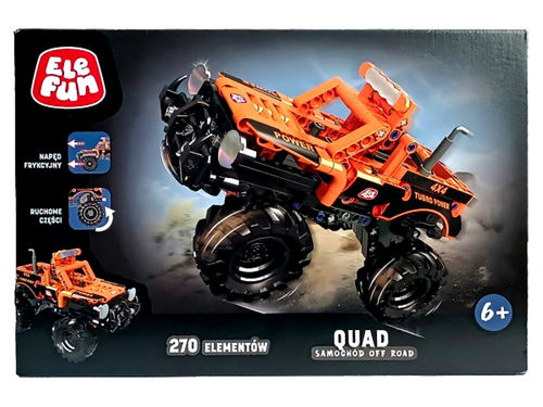 Klocki Elefun Quad - Samochód off Road C0909 na Arena.pl