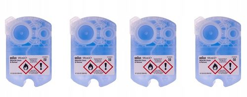 Oryginalne wkłady Braun CCR 4 WKŁAD PŁYN Clean & Renew do golarek na Arena.pl