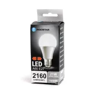 Żarówka LED A60 E27 21W 2160lm zimna 6500K energooszczędna do biura
