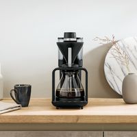 Ekspres przelewowy do kawy z płytą grzewczą czarny MELITTA Epour