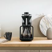 Ekspres przelewowy do kawy z płytą grzewczą czarny MELITTA Epour