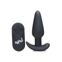 xr brands smooth silicone plug z pilotem, wodoodporny, 21 trybow