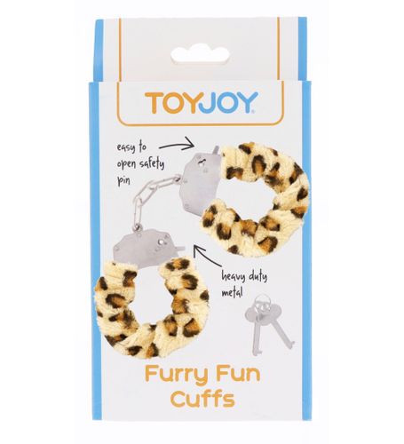 Kajdanki z panterkowym futerkiem na Arena.pl