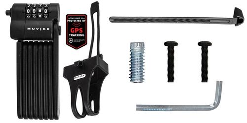 ZAPIĘCIE ROWEROWE SKŁADANE ZAPIĘCIE DO ROWERU SZYFR MUVIKE FOLD 850/7C na Arena.pl