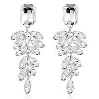 Kolczyki srebrne sztyfty eleganckie modne błyszczące wieczorowe ślubne