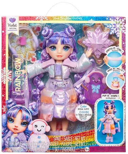 Rainbow High Winter Wonderland Doll- Violet Purple na Arena.pl