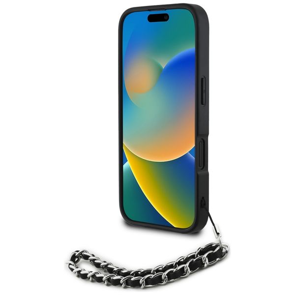 Etui Karl Lagerfeld do iPhone 16, Czarny zdjęcie 4
