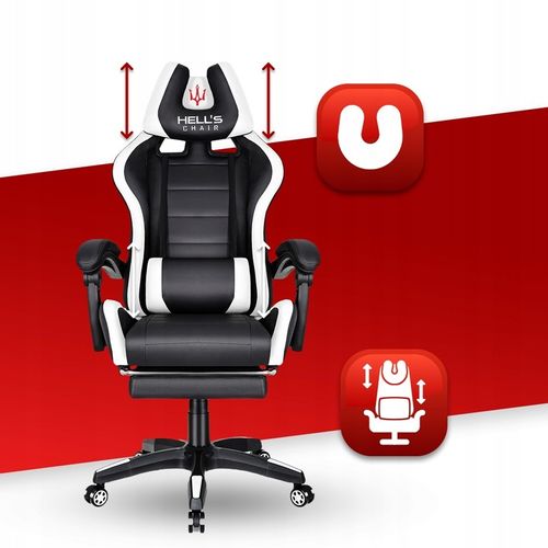 FOTEL GAMINGOWY DLA GRACZA BIUROWY HELL'S na Arena.pl