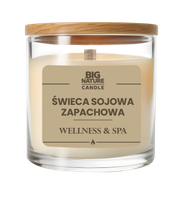 Świeca sojowa o zapachu WELLNESS&SPA 155g