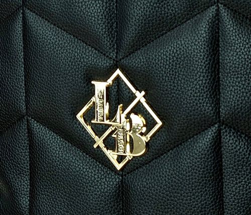 LAURA BIAGGI TORBA TOREBKA SHOPPERKA A4 NA RAMIĘ CZARNA POŁYSK na Arena.pl