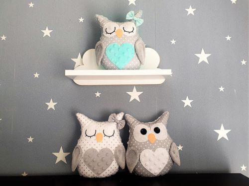 Półka Chmurka 34 cm- biała, super solidna na Arena.pl