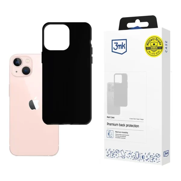 Etui 3mk Matt Case na iPhone 14 Plus - czarne zdjęcie 1