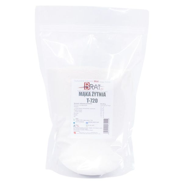 Mąka żytnia T-720 1kg zdjęcie 1