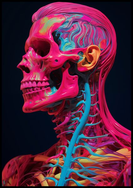 Plakat 70x100cm Anatomia Koloru zdjęcie 2