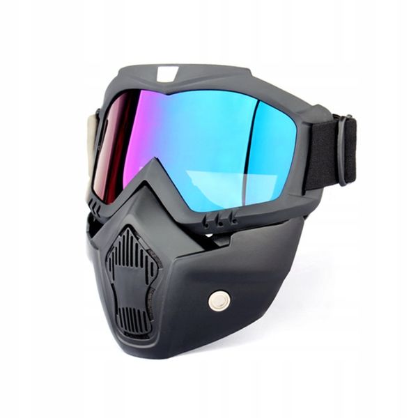 MASKA Airsoft Snowboard GOGLE Laser zdjęcie 1