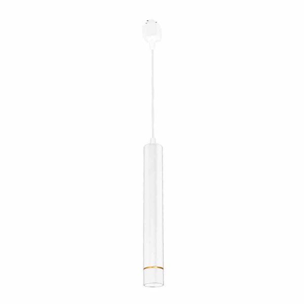 TRACK LIGHT PENDANT WHITE/GOLD 3W LED zdjęcie 1