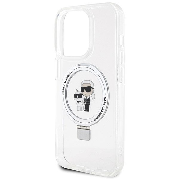Etui Karl Lagerfeld do iPhone 13 Pro Max, Biały, MagSafe zdjęcie 6