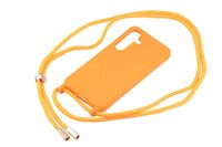 Etui ze sznurkiem RCK do Samsung Galaxy S25 pomarańczowy