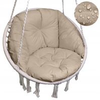 PODUSZKA NA HUŚTAWKĘ BOCIANIE GNIAZDO WODOODPORNA - beżowa