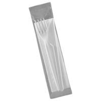 sztućce nóż widelec serwetka ps 350szt