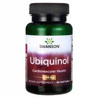 SWANSON Ubiquinol 100mg UBICHINOL Koenzym Q10 60kapsułek SERCE antyoksydant
