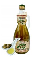 Włoska niefiltrowana oliwa z oliwek Extra Vergine Grezzona Anfora 1L