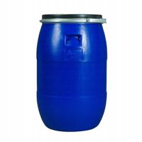 BECZKA PLASTIKOWA 85 L DO KISZENIA KAPUSTY NA WODĘ DESZCZÓWKĘ Z OBEJMĄ NOWA