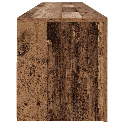 Szafka pod TV z oświetleniem LED, stare drewno, 120x35x40 cm na Arena.pl