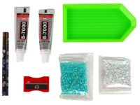 DLA DZIECI ZESTAW  DIAMENTOWY KRYSZTAŁKI