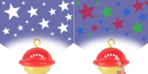 KARUZELKA KARUZELA DO ŁÓŻECZKA PROJEKTOR POZYTYWKA Z PILOTEM DLA DZIECI na Arena.pl