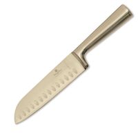 stalowy nóż santoku berlinger haus 17,5cm bh-2829 gold