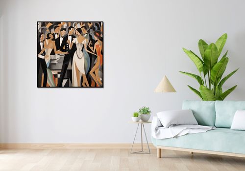 Plakat 90x90cm Bal w Art Deco na Arena.pl